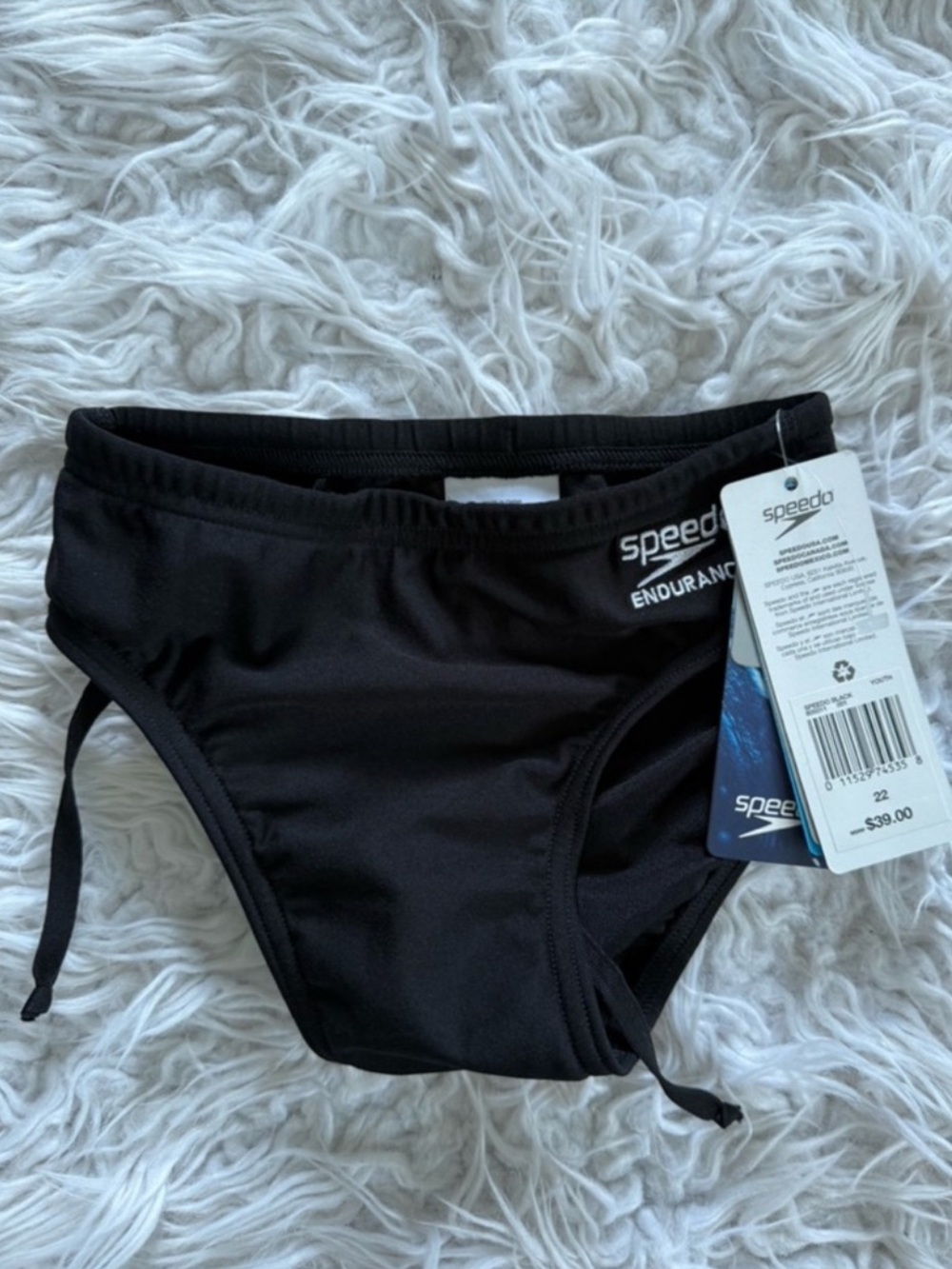 NWT Speedo Youth Endurance Swim Brief